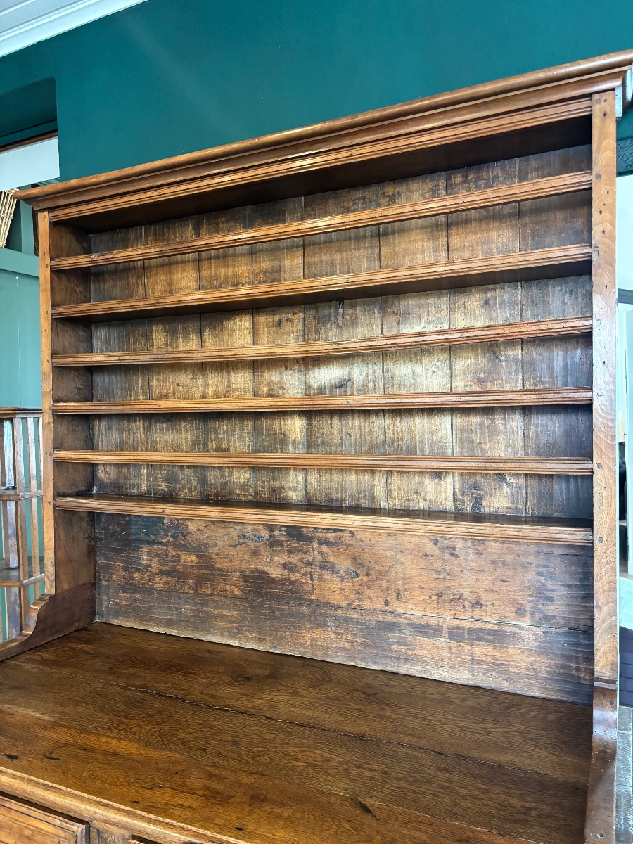 Lorraine-style Dresser Made Of Oak, Walnut, And Poplar—remiremont Region, Early 19th Century-photo-4