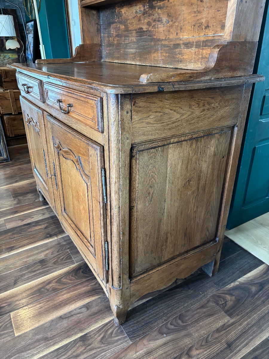 Lorraine-style Dresser Made Of Oak, Walnut, And Poplar—remiremont Region, Early 19th Century-photo-5