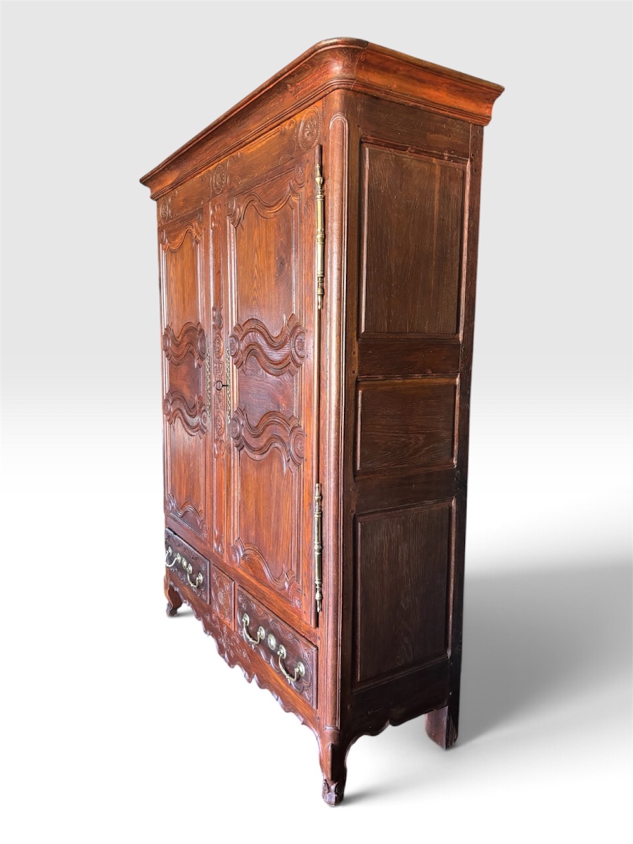 Lorraine Oak Cabinet – Colombey-les-belles Region, Mid-19th Century-photo-2