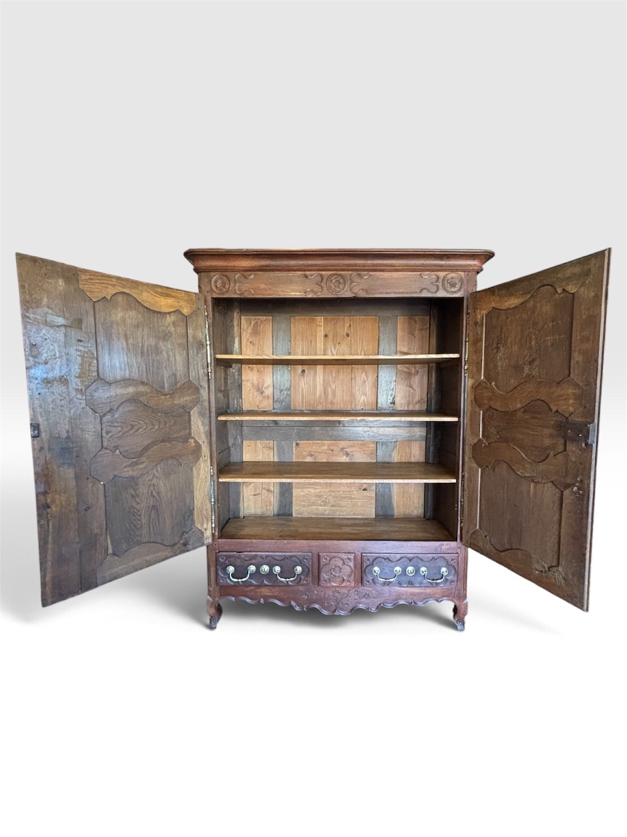 Lorraine Oak Cabinet – Colombey-les-belles Region, Mid-19th Century-photo-4