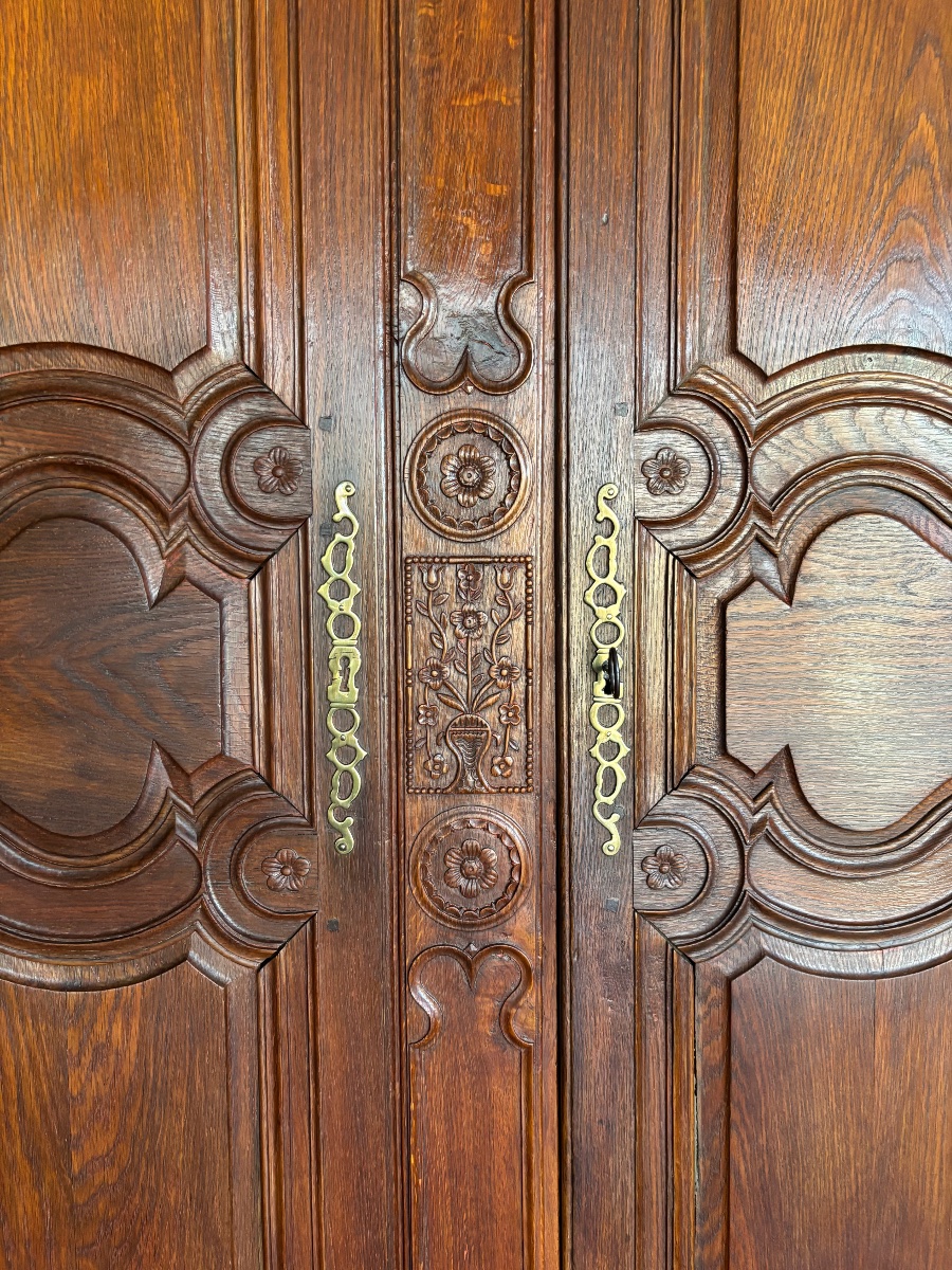 Lorraine Oak Cabinet – Colombey-les-belles Region, Mid-19th Century-photo-7