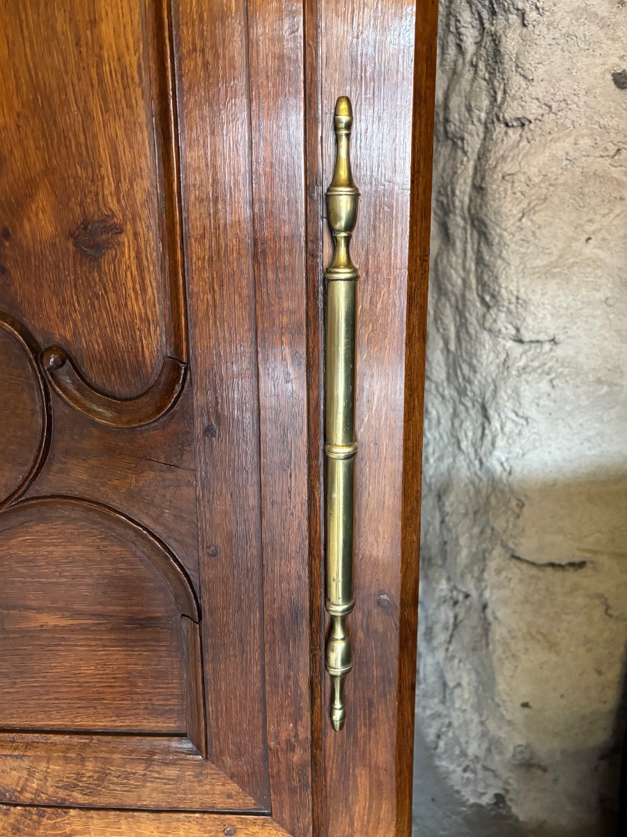 Armoire Lorraine région du Xaintois milieu XIXe en chêne -photo-5