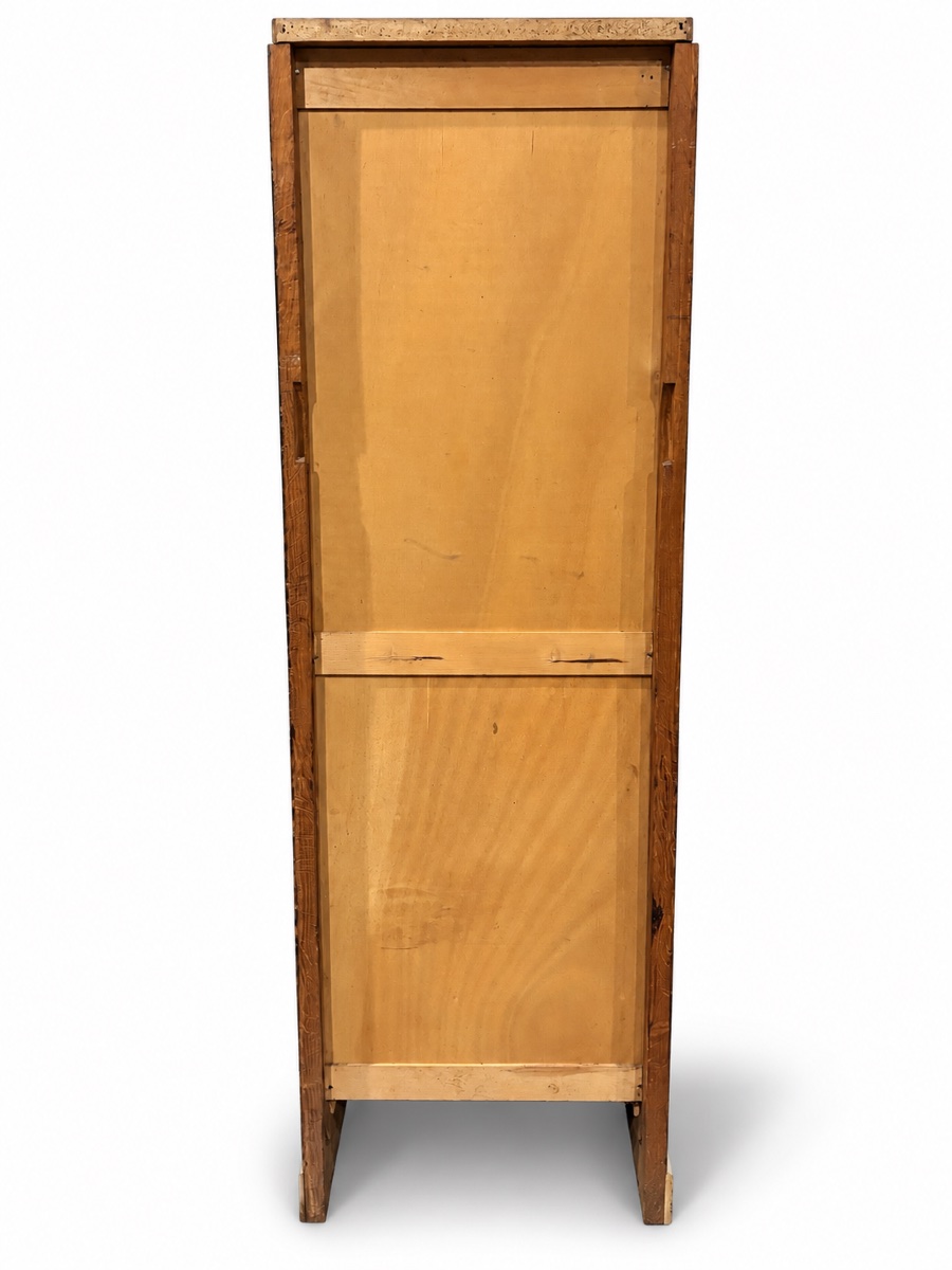 Wooden Desk Filing Cabinet, 1950s-photo-1