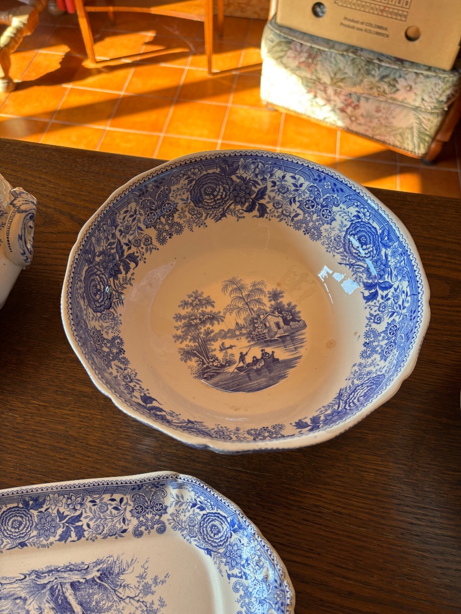 Service de table Villeroy & Boch Burgenland bleu – 68 pièces-photo-1
