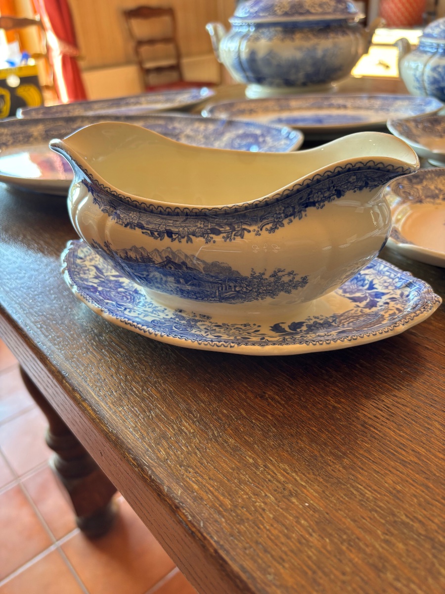 Service de table Villeroy & Boch Burgenland bleu – 68 pièces-photo-2