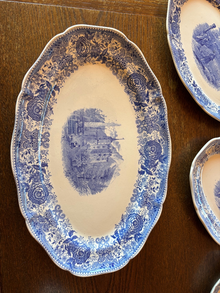 Service de table Villeroy & Boch Burgenland bleu – 68 pièces-photo-3