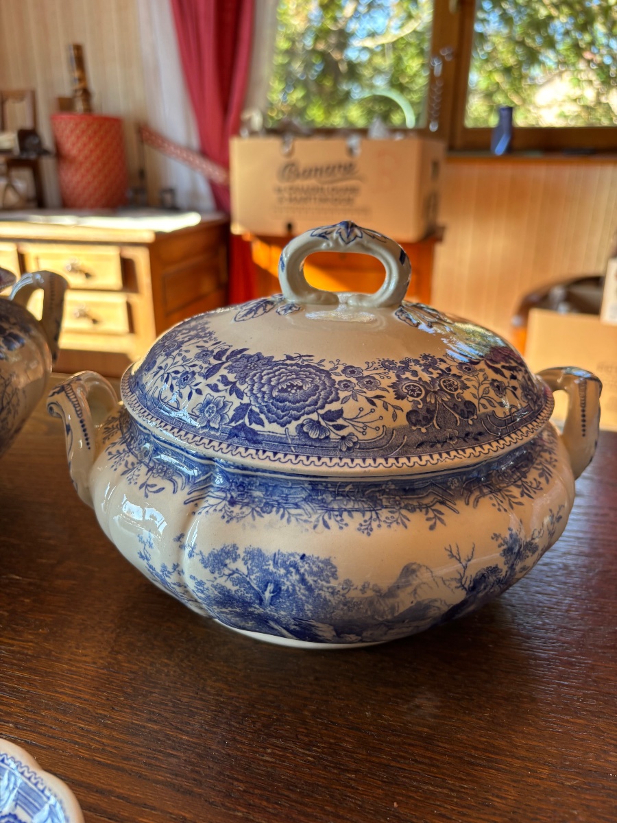 Service de table Villeroy & Boch Burgenland bleu – 68 pièces-photo-5