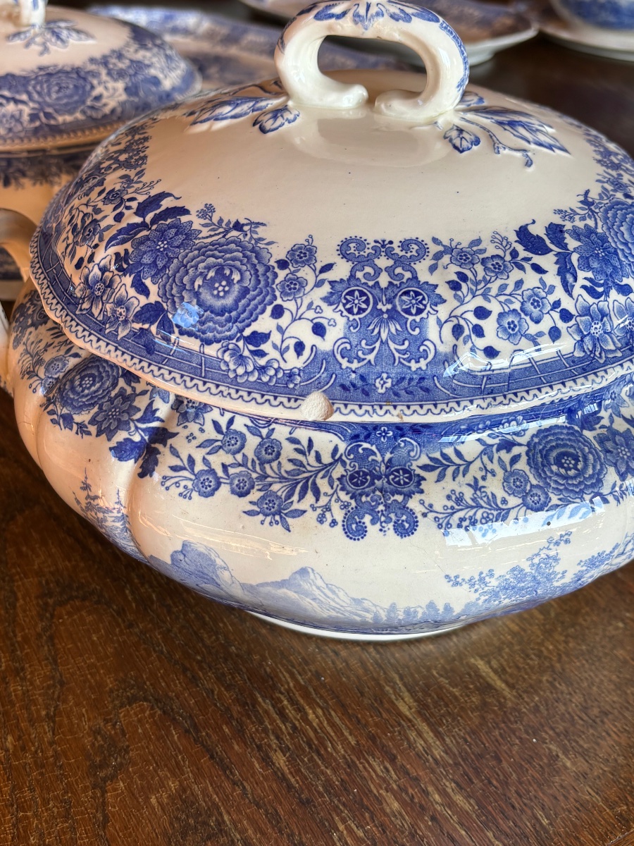 Service de table Villeroy & Boch Burgenland bleu – 68 pièces-photo-8