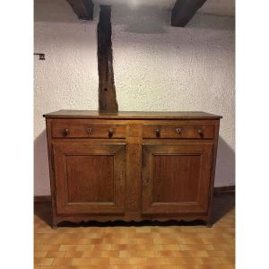 Mid-19th-century Oak Sideboard