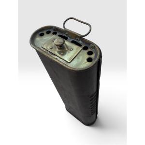 Large Vintage Car Heater Made Of Brass And Fabric - J. Lefranc Paris - Circa 1920