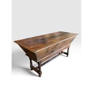 Lorraine Kneading Trough Made Of Solid Oak – Mid-19th Century