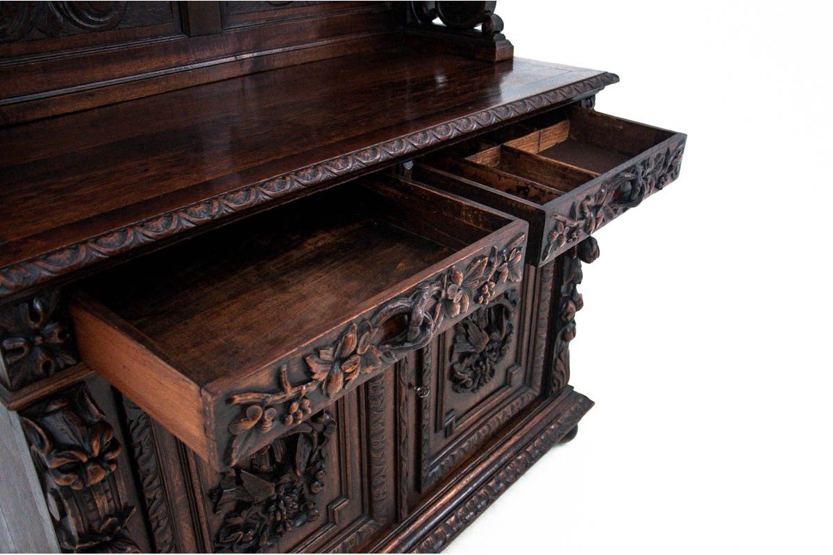 Carved Buffet, France, Circa 1880.-photo-3