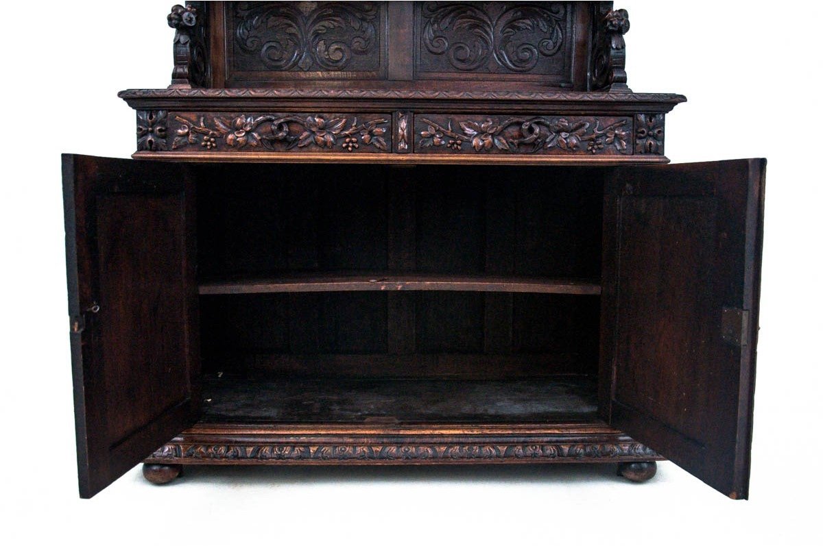 Carved Buffet, France, Circa 1880.-photo-4