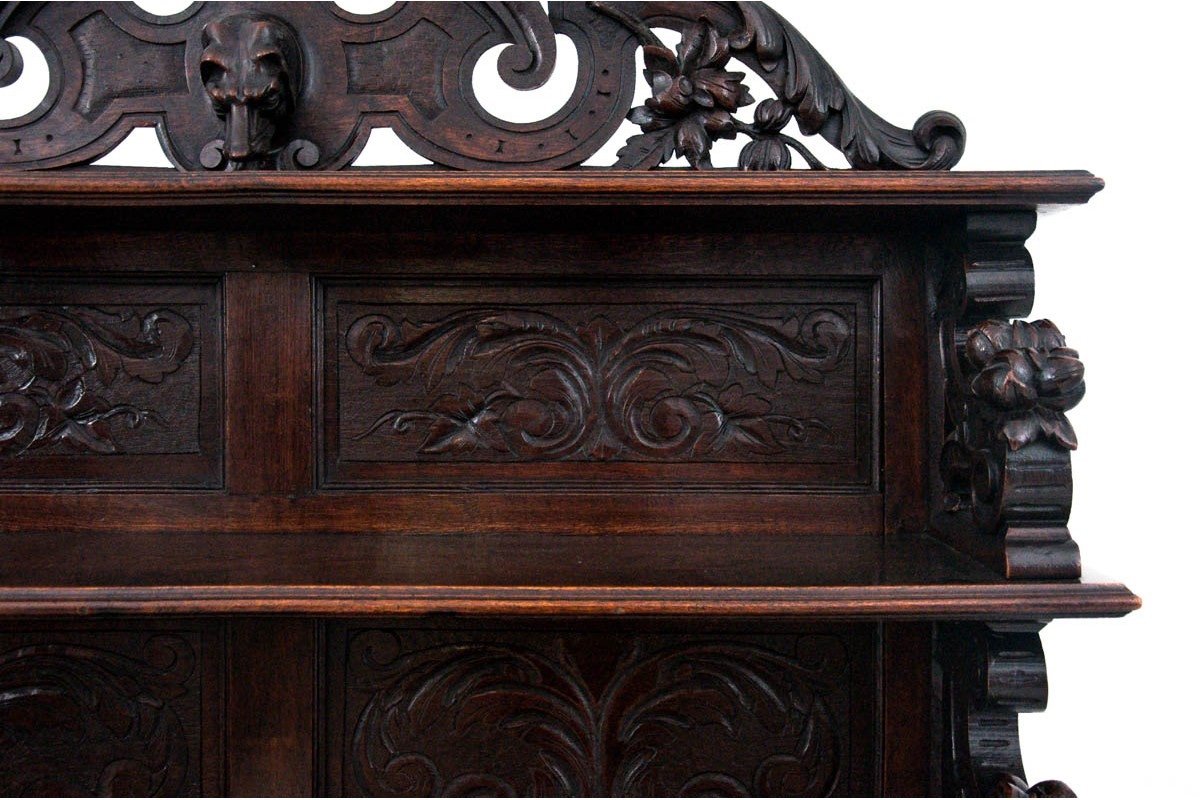 Carved Buffet, France, Circa 1880.-photo-4