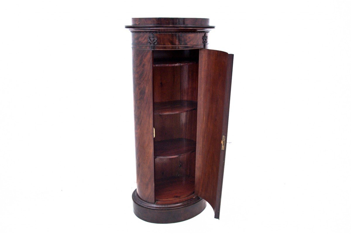 Biedermeier Terminal Cabinet, Northern Europe, Circa 1870.-photo-3