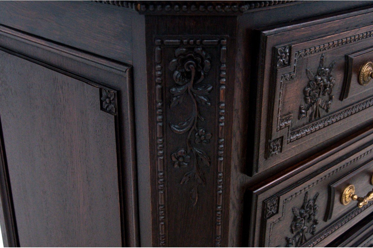 Chest Of Drawers, France, Around 1910. After Renovation.-photo-2