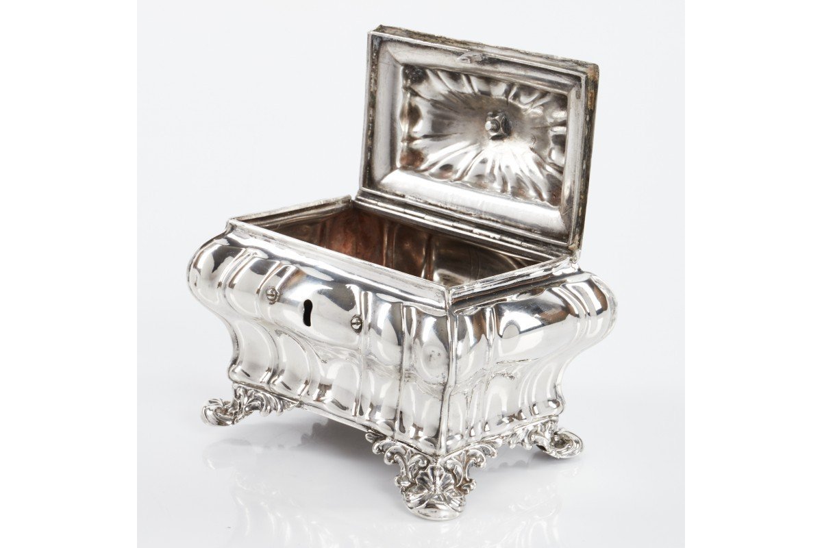 Silver Sugar Bowl, Reference Number: Christian Hammer, Stockholm 1851.-photo-3