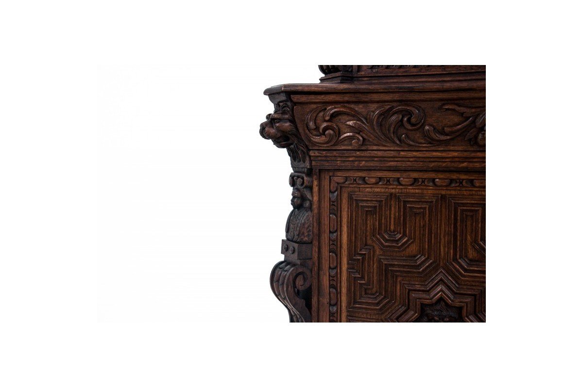 Carved Buffet, France, Circa 1880.-photo-7