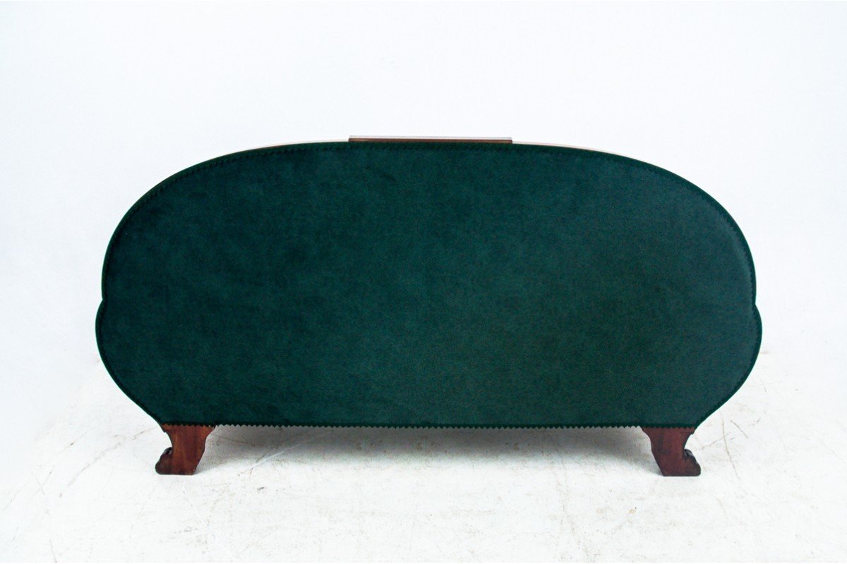 Old Mahogany Sofa From Northern Europe, Circa 1880.-photo-5