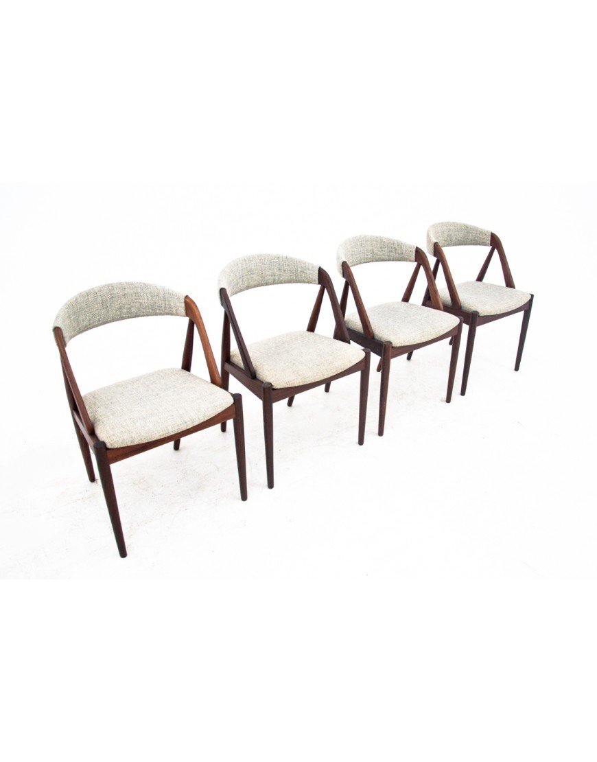 A Set Of Chairs By Kai Kristiansen From The 1960s, Denmark, Model 31.-photo-2