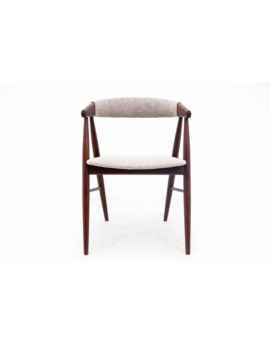 Four Teak Chairs By Ejner Larsen & Aksel Bender Madsen, Denmark, 1960s, After Res-photo-1