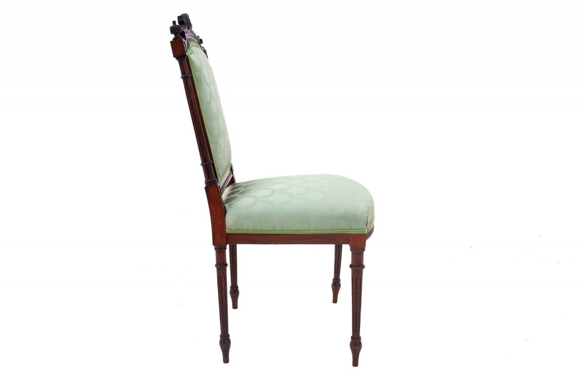 Four Rococo Style Chairs, France.-photo-1