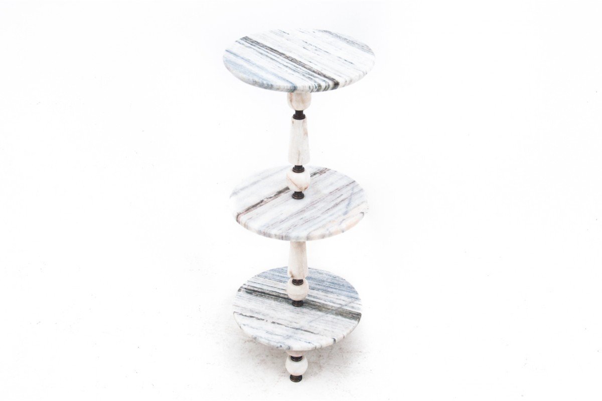 Side Table With Stone Tops.-photo-2