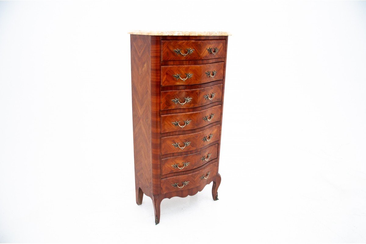 Chiffonnière Chest Of Drawers, Circa 1870, France.-photo-2