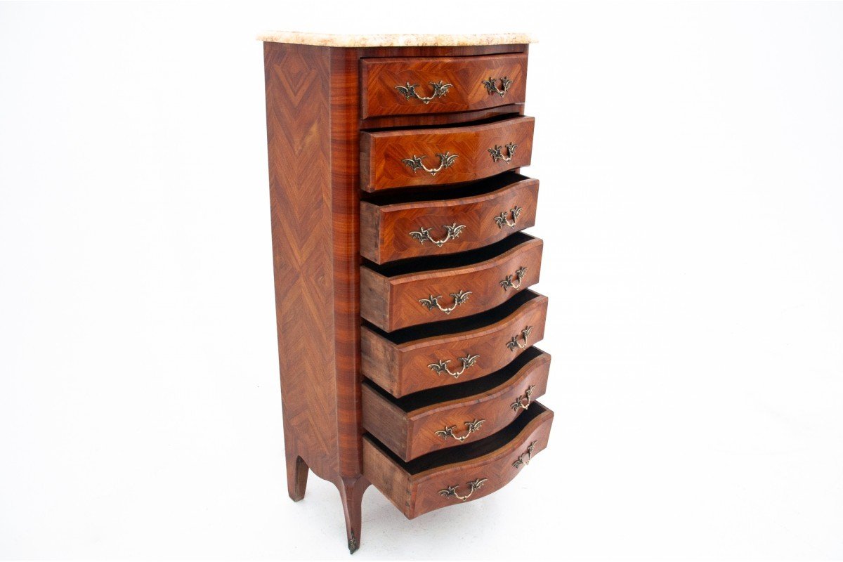 Chiffonnière Chest Of Drawers, Circa 1870, France.-photo-3
