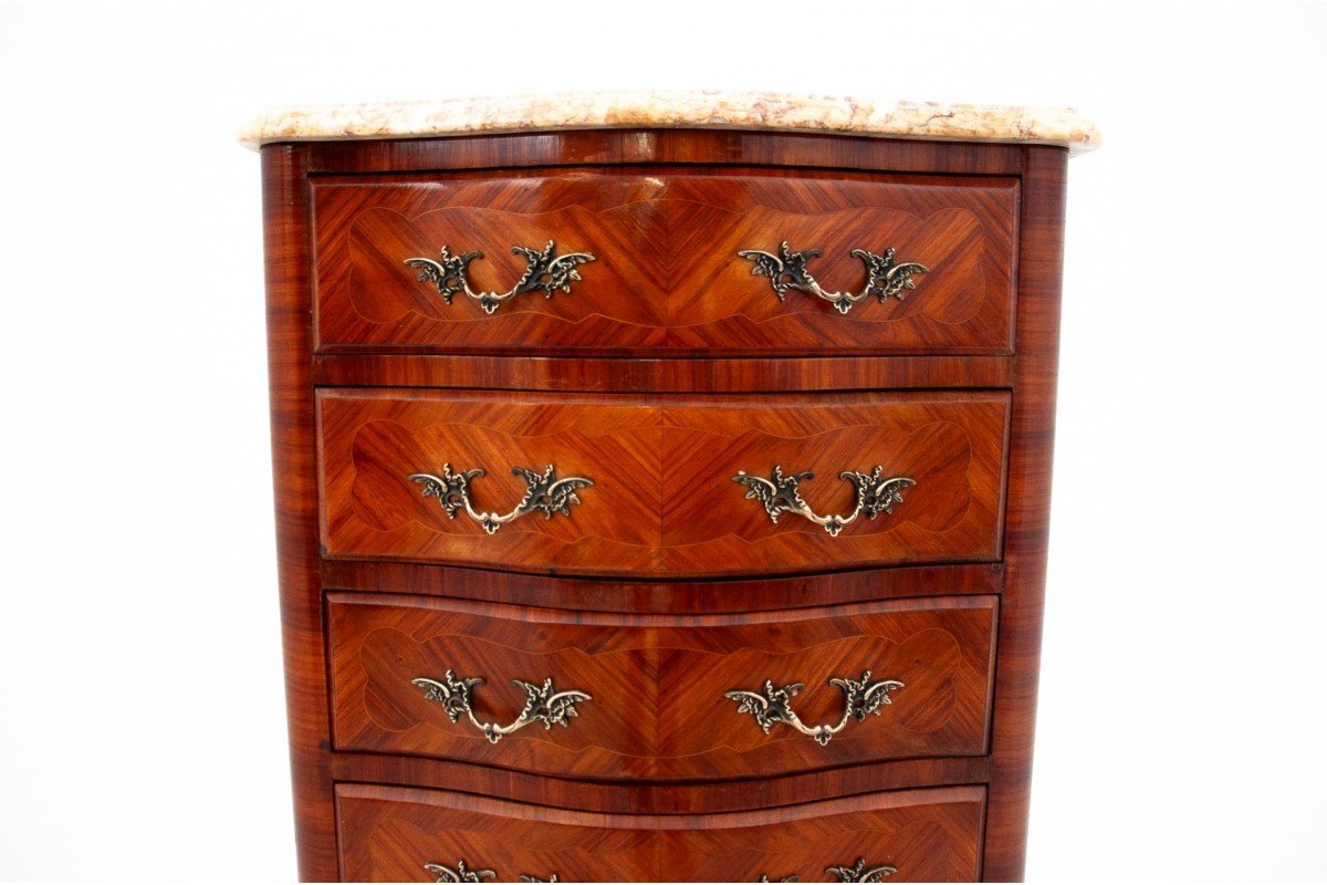 Chiffonnière Chest Of Drawers, Circa 1870, France.-photo-4