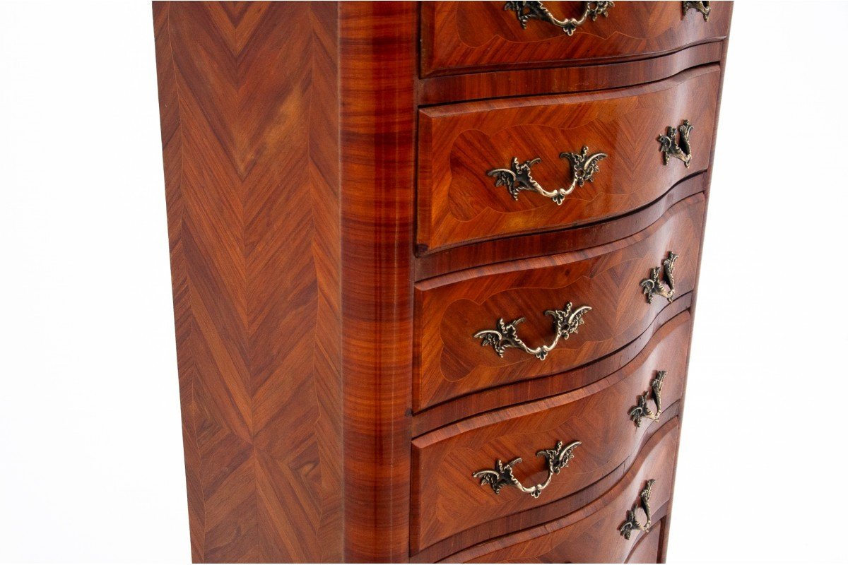 Chiffonnière Chest Of Drawers, Circa 1870, France.-photo-1