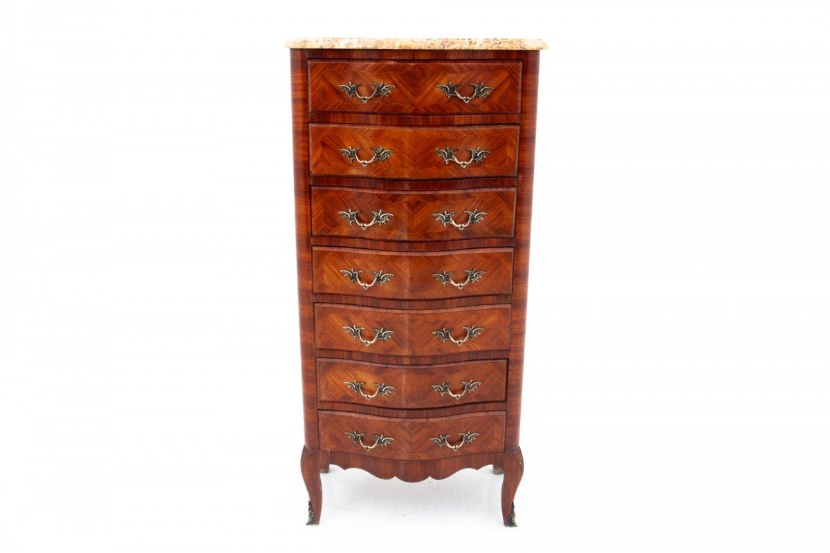 Chiffonnière Chest Of Drawers, Circa 1870, France.