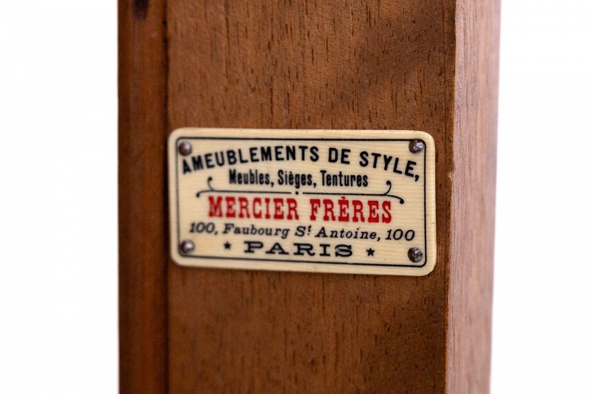 Vitrine/armoire Signée Mercier Frères, France, Vers 1890.-photo-4