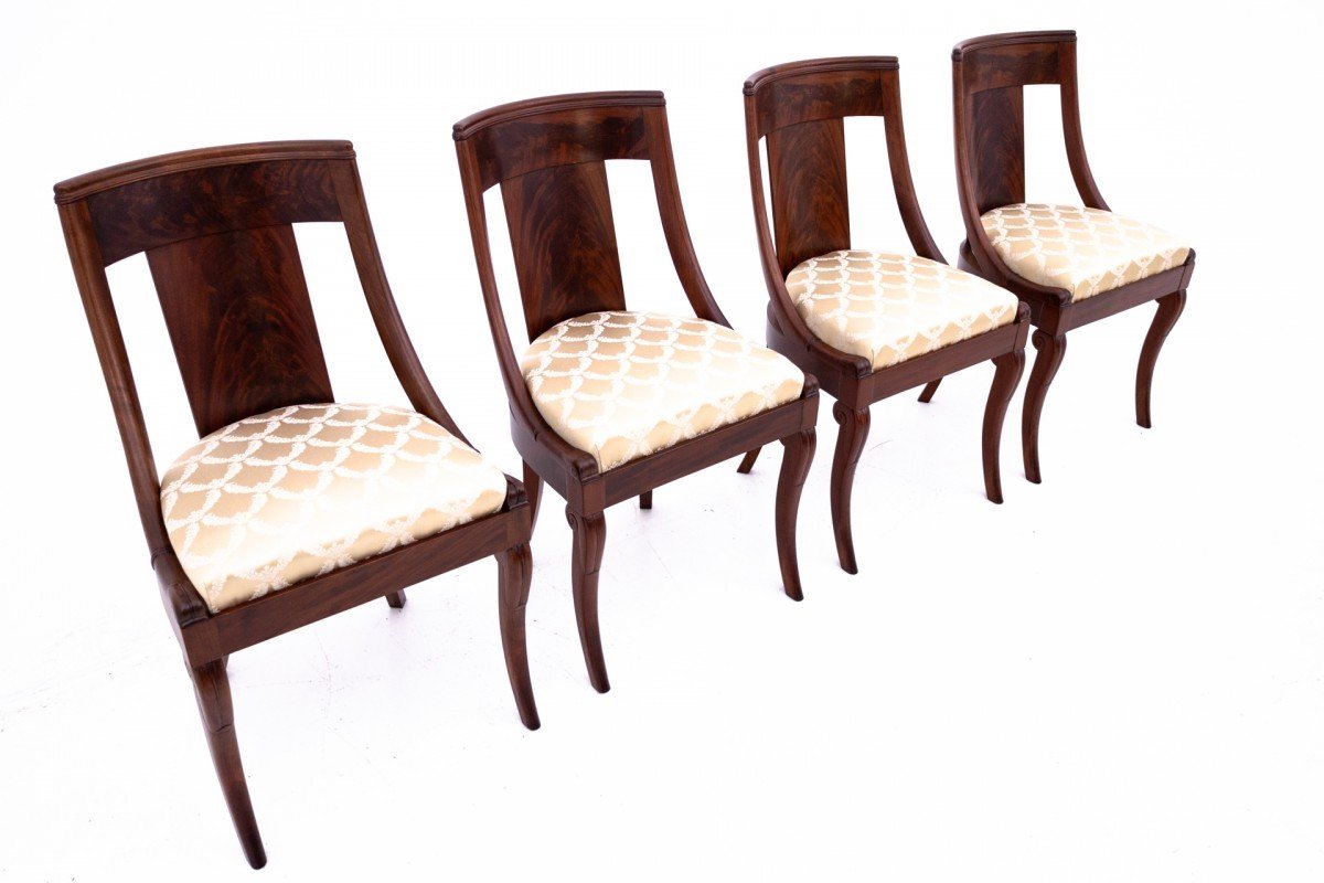 A Set Of Antique Chairs Dating From Around 1860.-photo-4