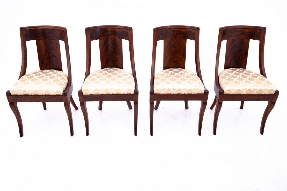 A Set Of Antique Chairs Dating From Around 1860.