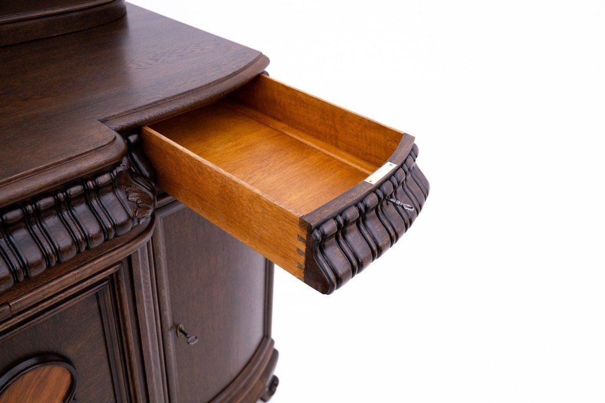 Oak Chest Of Drawers, Germany, Circa 1930.-photo-2