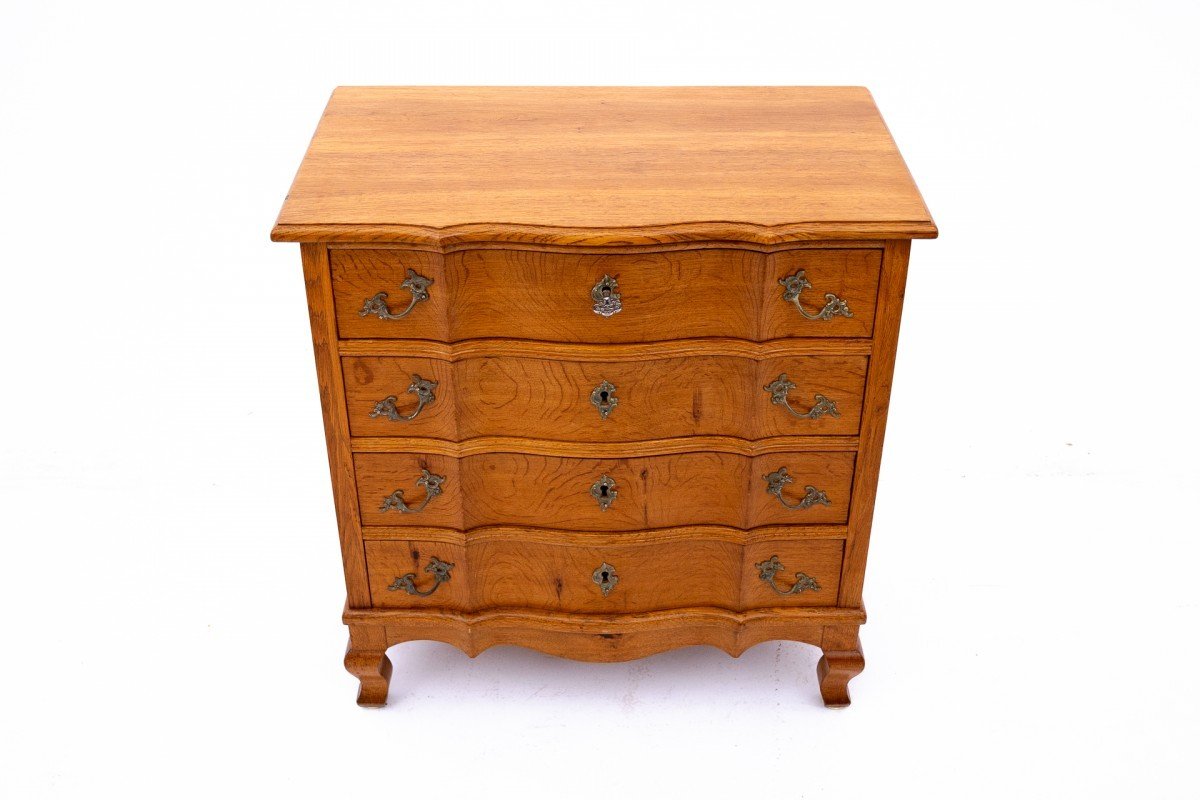 Oak Commode, Northern Europe, Circa 1910-photo-3