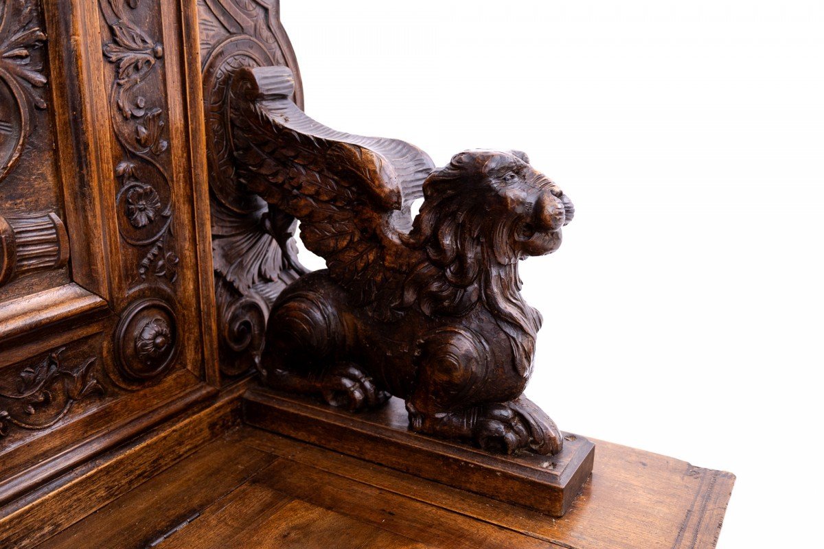 Renaissance Style Chest, France, Circa 1870.-photo-4