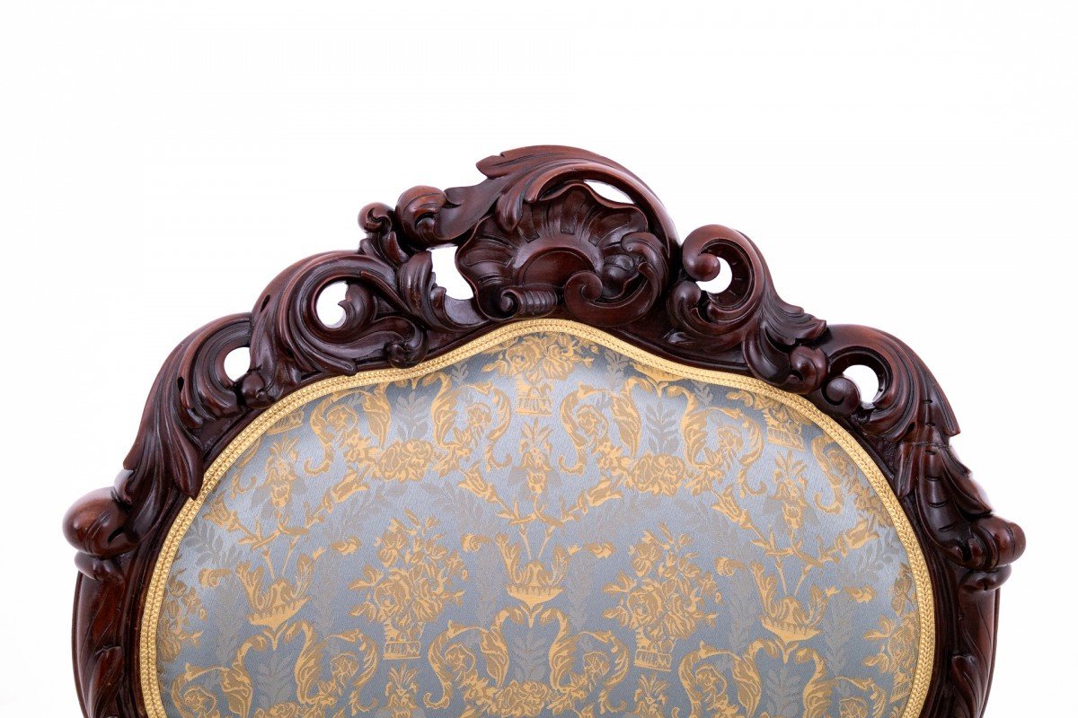 Set Of Bergers Armchairs, France, Around 180. After Renovation.-photo-2