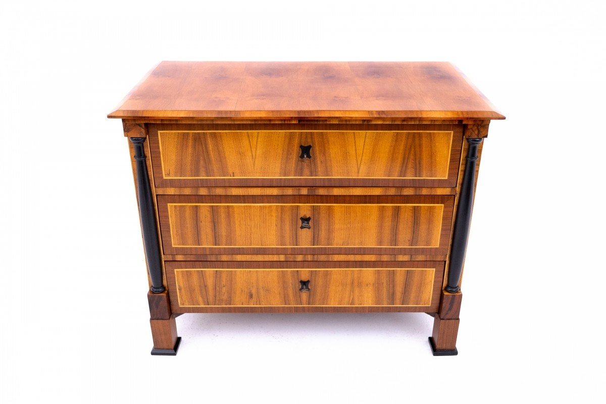 Commode Ancienne, Europe Du Nord, Vers 1850. Après Rénovation.-photo-1