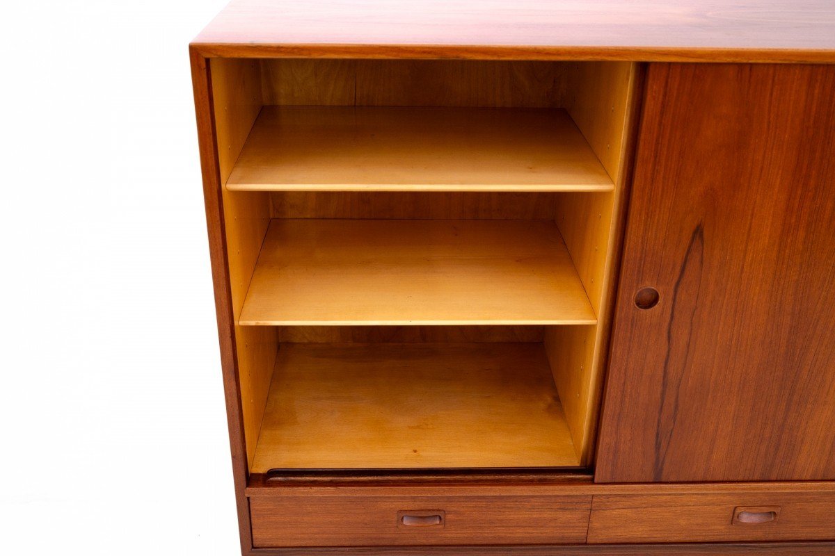 High Chest Of Drawers, Denmark, 1960s. After Renovation.-photo-6