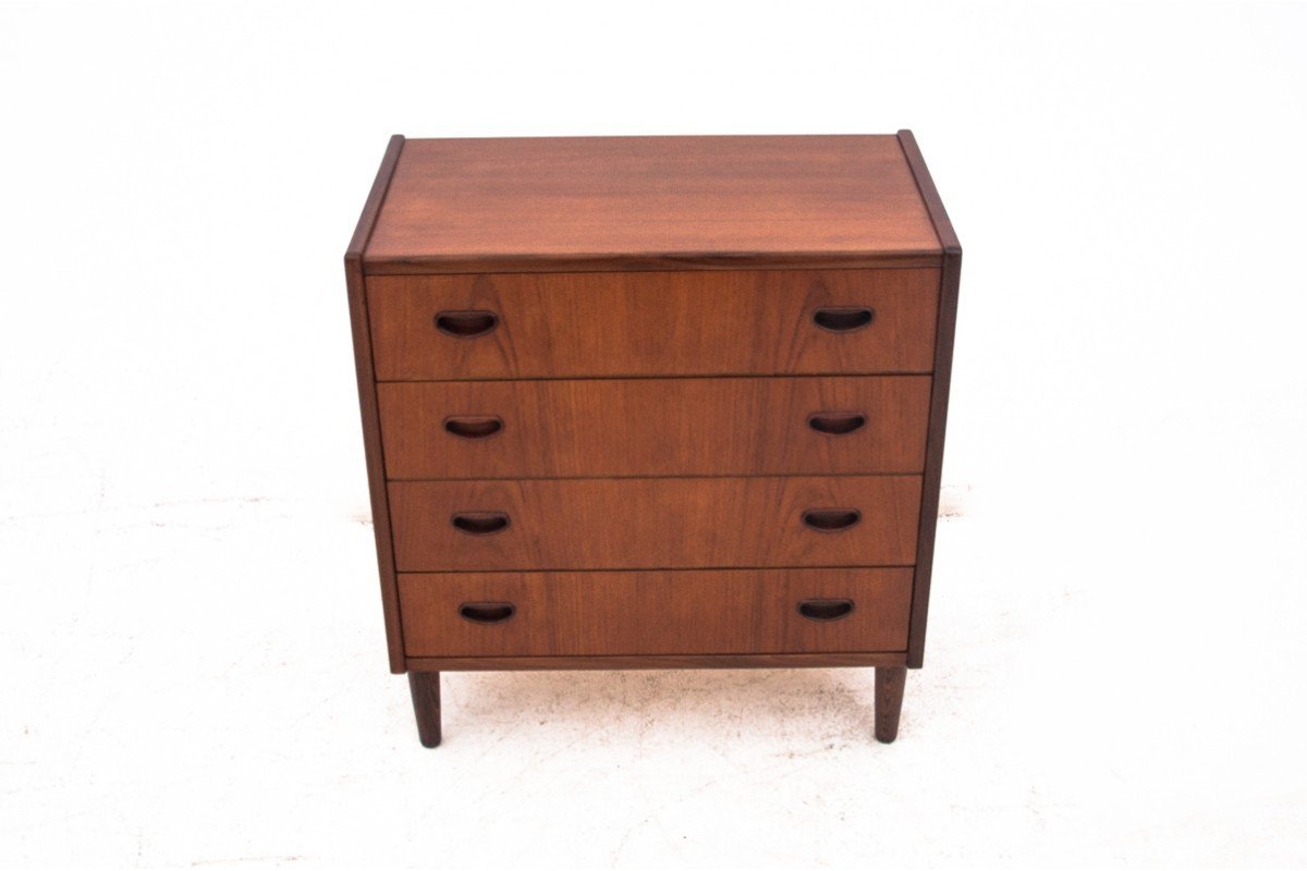 Teak Chest Of Drawers, Denmark, 1960s