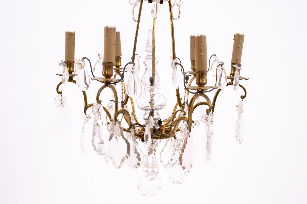 Chandelier, Circa 1950, France.-photo-4