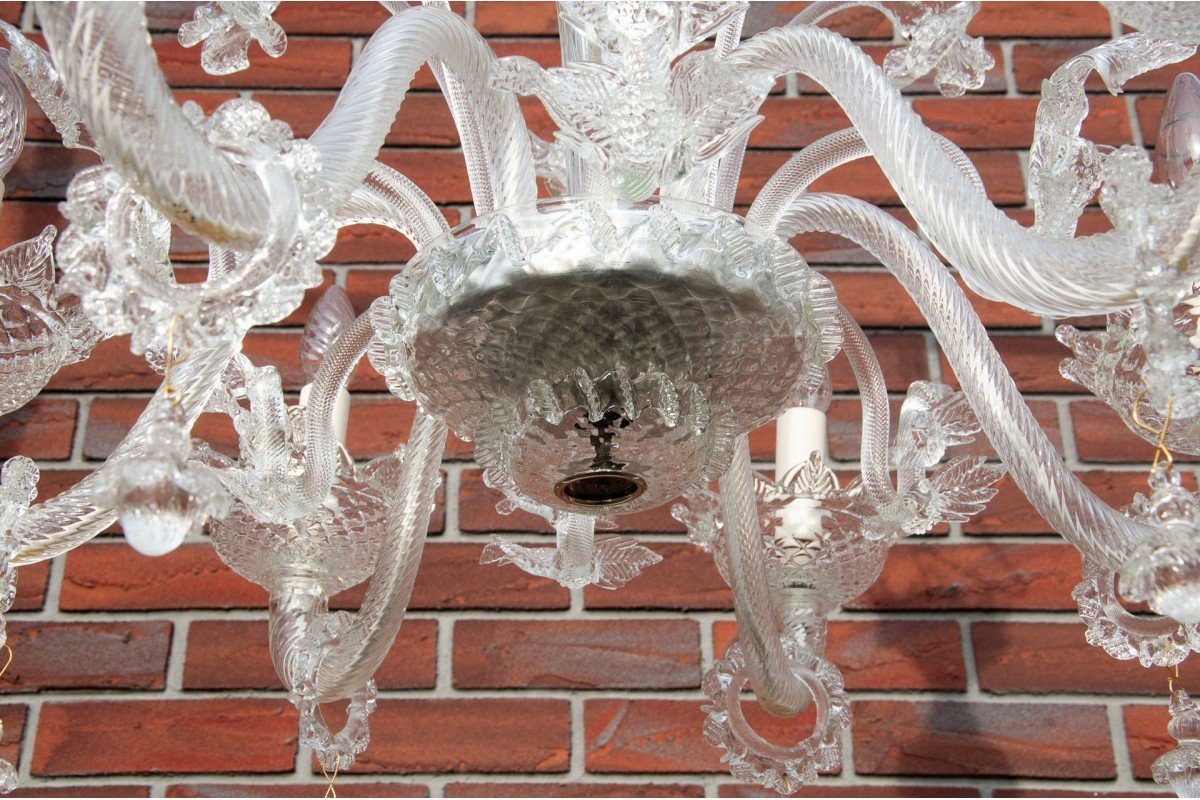 Italian Murano Chandelier.-photo-3