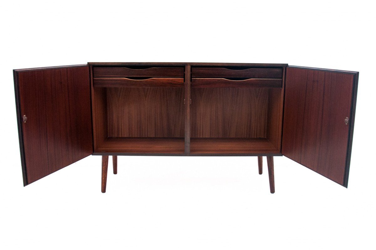 Rosewood Chest Of Drawers, Designed By Gunni Omann, Denmark, 1960s. After Renovation.-photo-3
