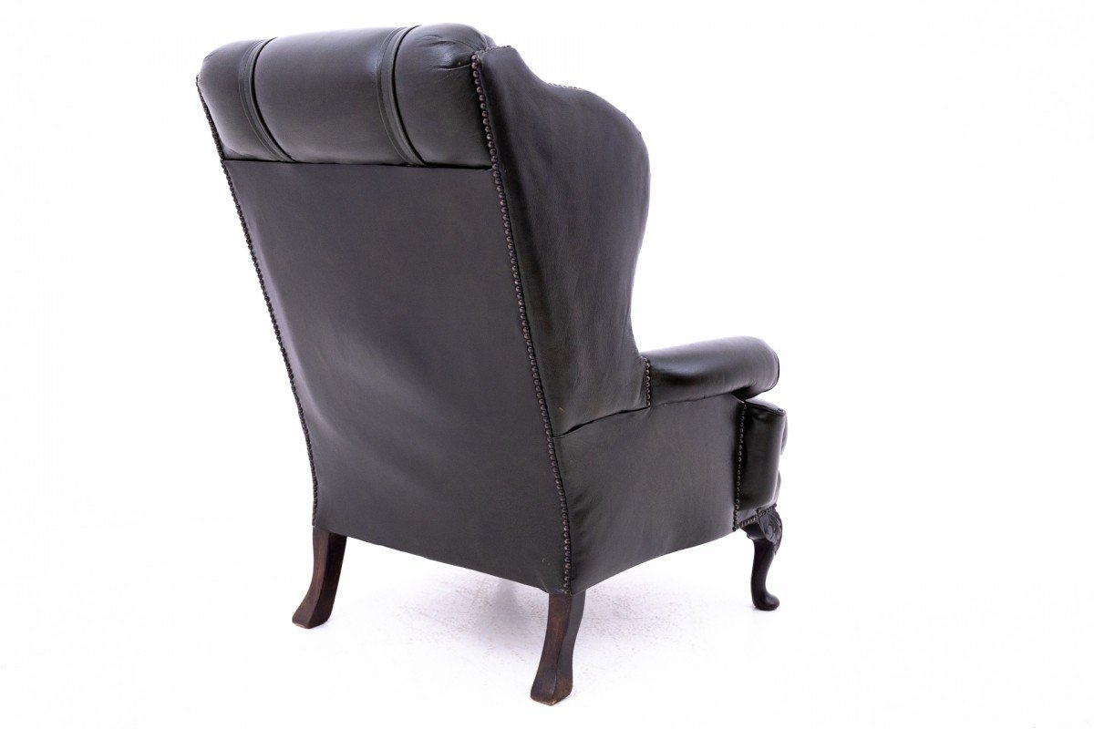 Chesterfield Armchair From The 1950s, Western Europe.-photo-1
