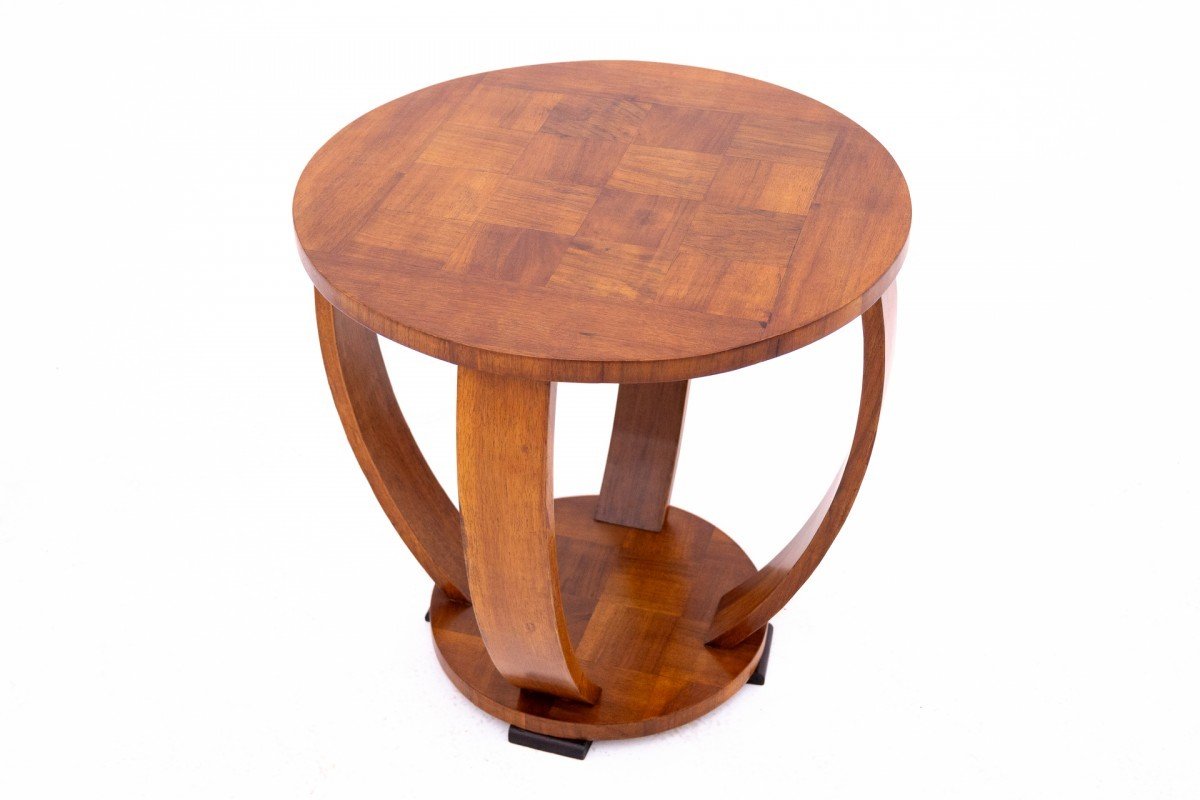 Art Deco Table, France, 1930s. After Renovation.-photo-2