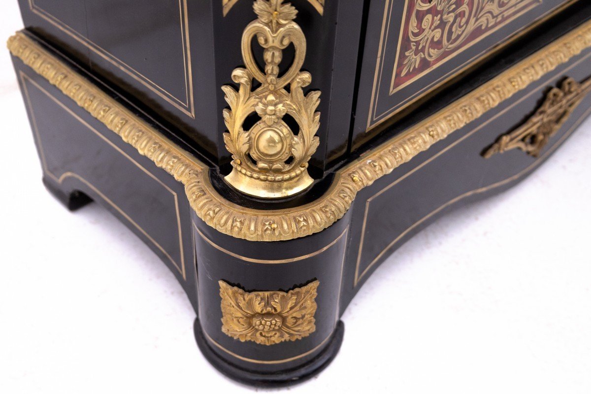 Commode Boulle, France, Vers 1860.-photo-8