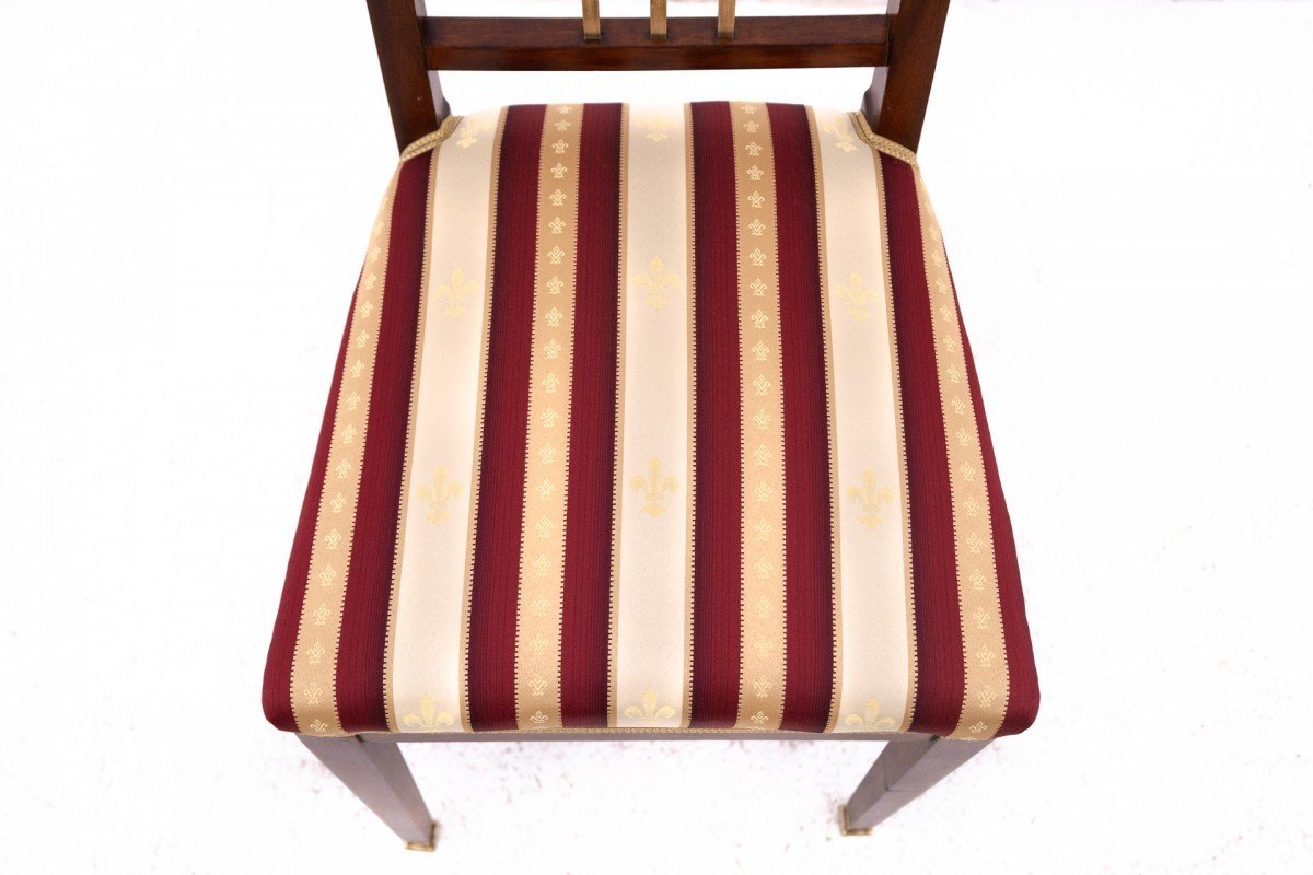 Table Et Chaises De Style Empire, France.-photo-1