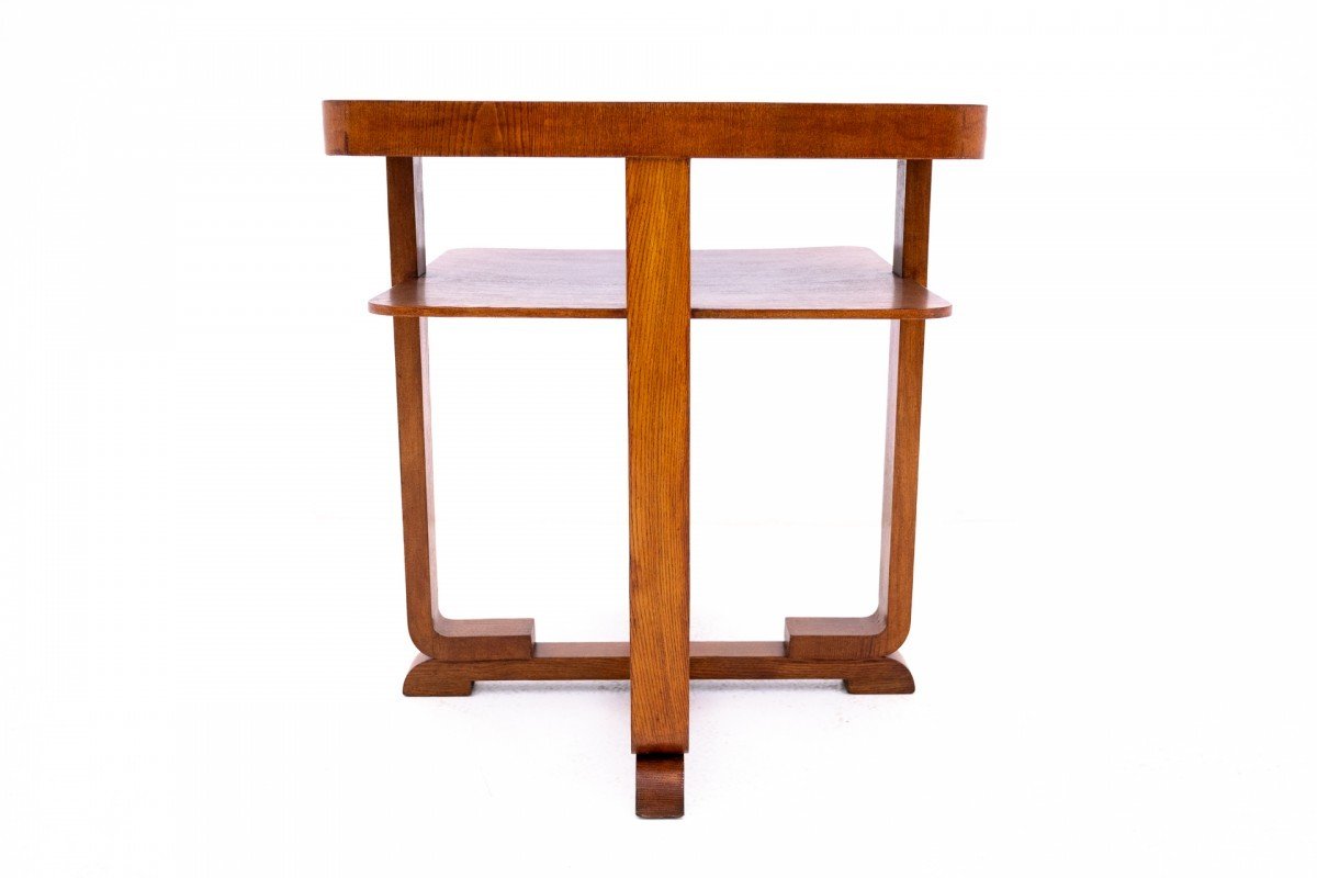 Art Deco Side Table, Poland, 1930s.-photo-3